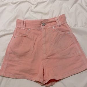 Urban BDG Shorts in Coral size 24
